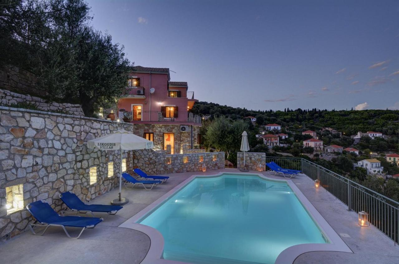 Likoudis Villas Suites ,On The Kioni,Ionian Islands Ithaca, ภายนอก รูปภาพ